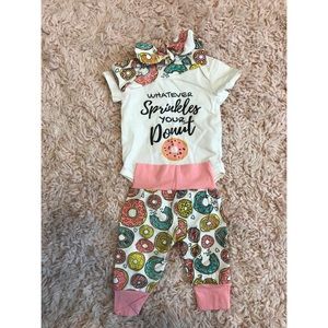 Donut 3 pc outfit
